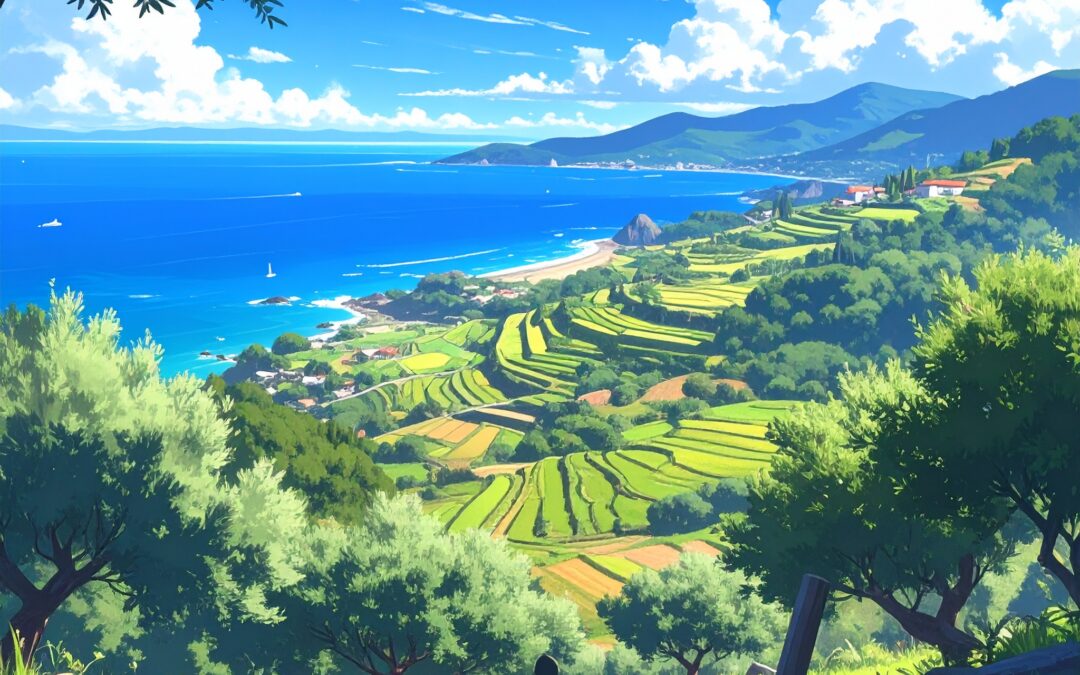 【小豆島】オリーブと棚田と海の絶景｜香川発の1泊2日癒しの島旅